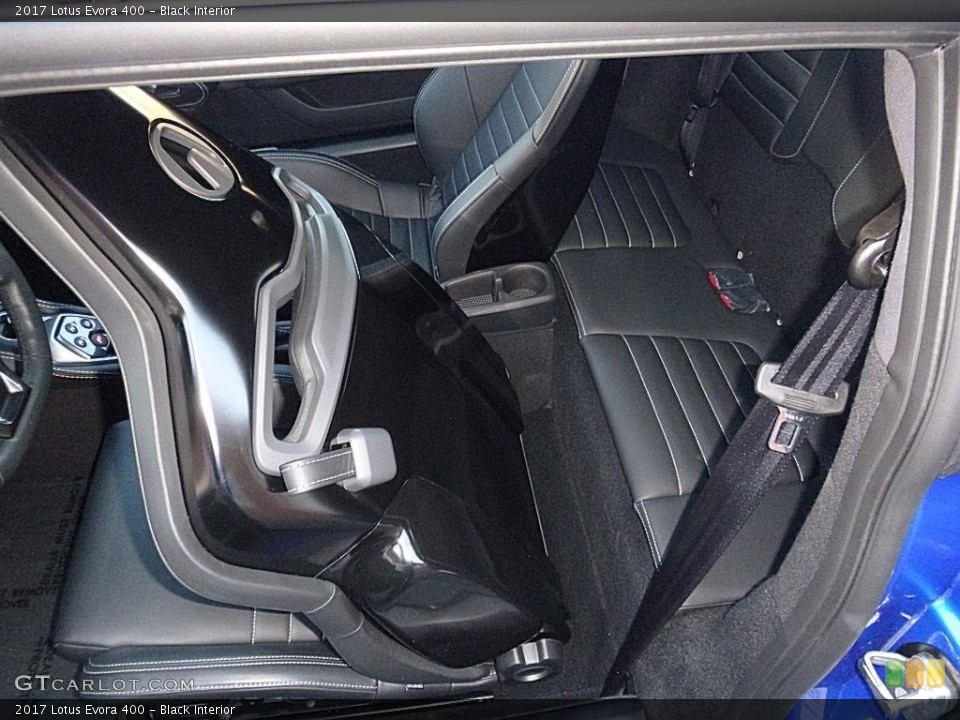 Black Interior Rear Seat for the 2017 Lotus Evora 400 #117142232