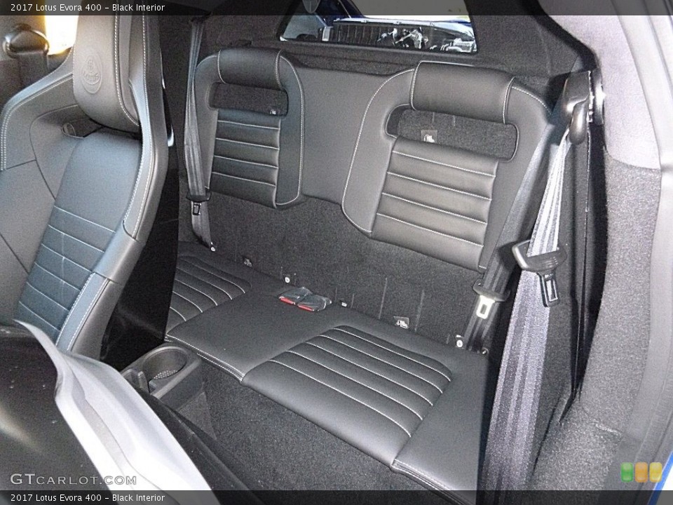 Black Interior Rear Seat for the 2017 Lotus Evora 400 #117142247