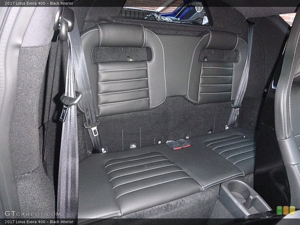 Black Interior Rear Seat for the 2017 Lotus Evora 400 #117142334