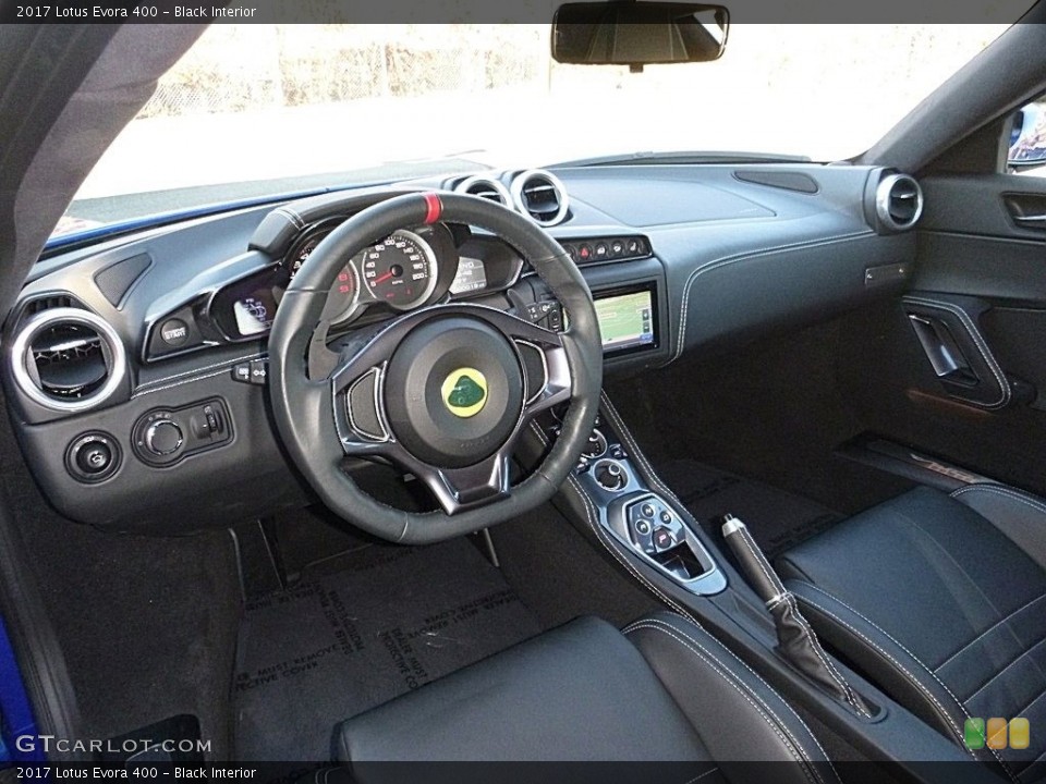 Black Interior Front Seat for the 2017 Lotus Evora 400 #117142355