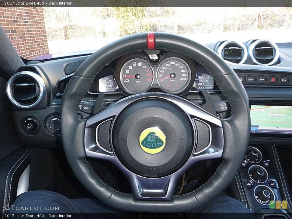 Black Interior Steering Wheel for the 2017 Lotus Evora 400 #117142421
