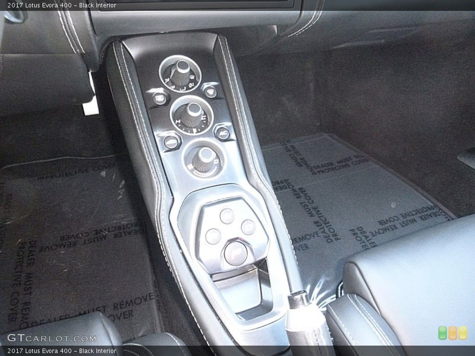 Black Interior Controls for the 2017 Lotus Evora 400 #117142499