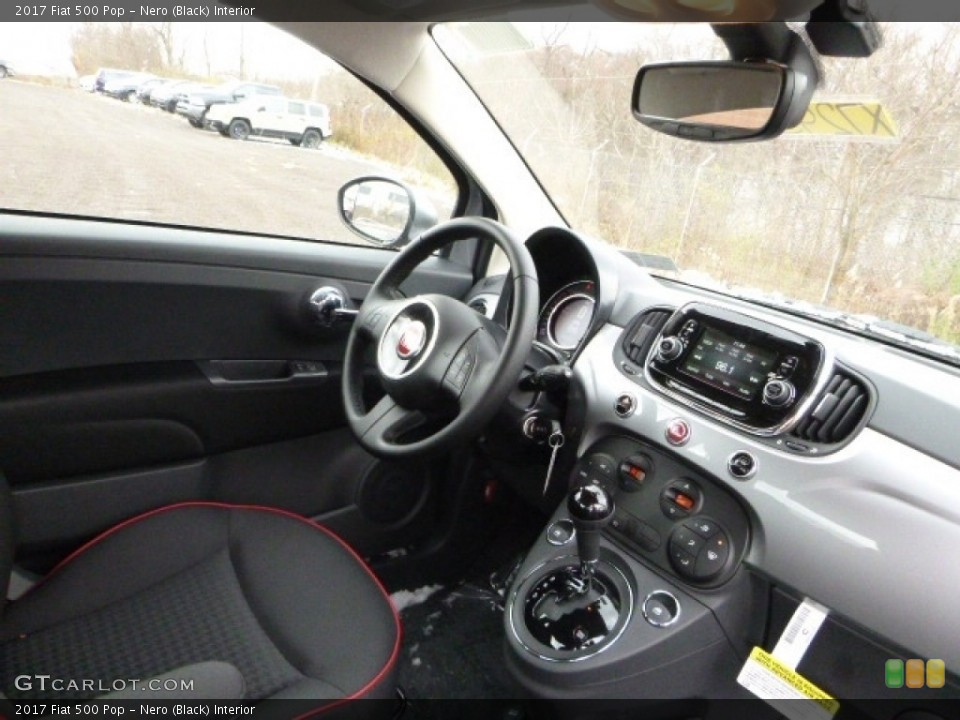 Nero (Black) Interior Dashboard for the 2017 Fiat 500 Pop #117143849