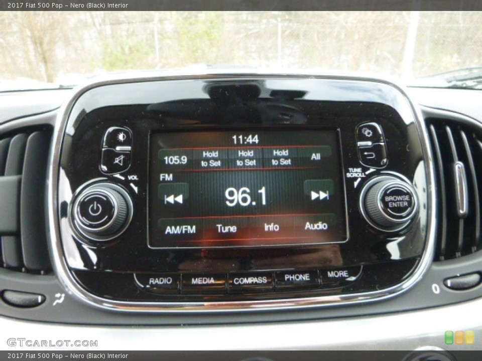 Nero (Black) Interior Audio System for the 2017 Fiat 500 Pop #117143999