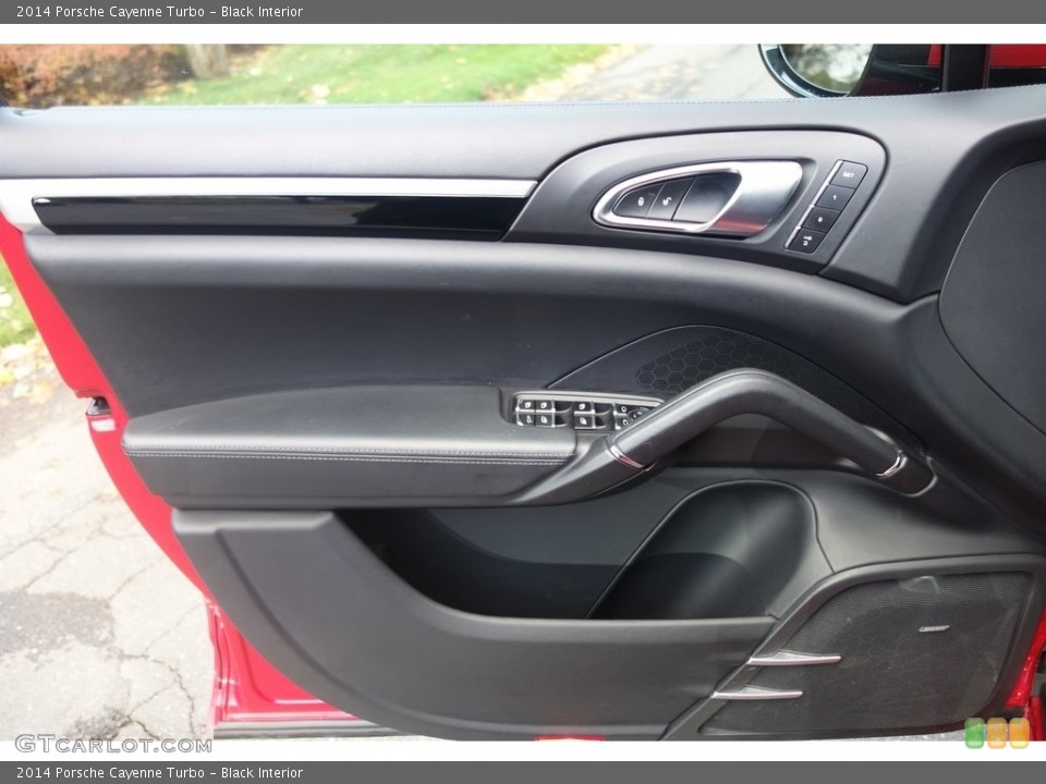 Black Interior Door Panel for the 2014 Porsche Cayenne Turbo #117147212