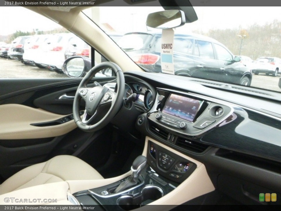 Light Neutral Interior Dashboard for the 2017 Buick Envision Preferred #117149159