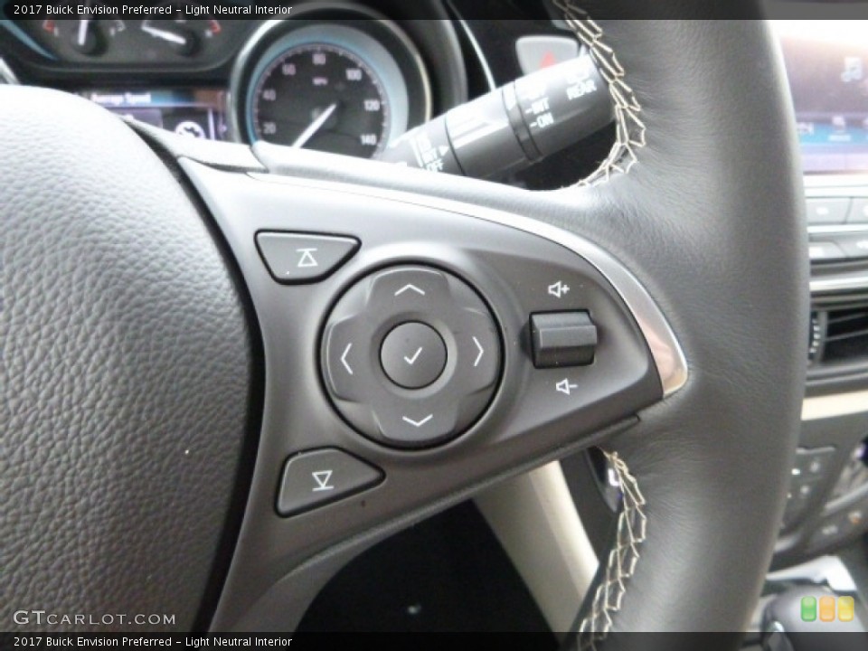 Light Neutral Interior Controls for the 2017 Buick Envision Preferred #117149381
