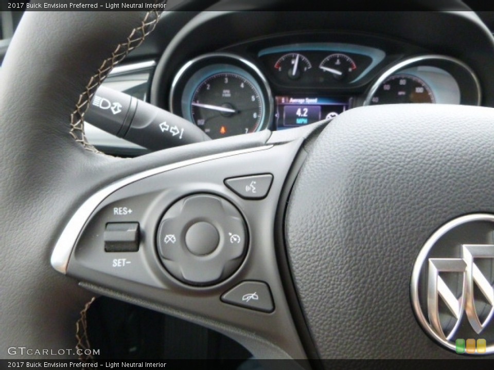 Light Neutral Interior Controls for the 2017 Buick Envision Preferred #117149393