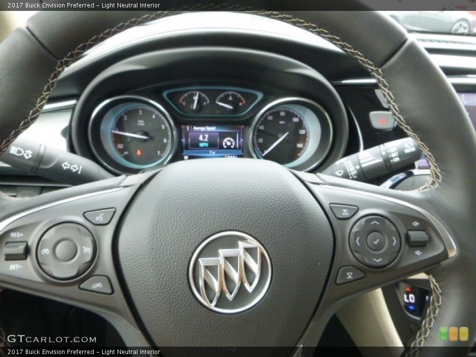 Light Neutral Interior Steering Wheel for the 2017 Buick Envision Preferred #117149411