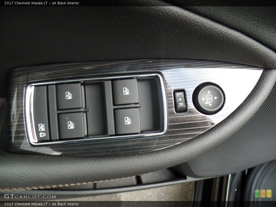 Jet Black Interior Controls for the 2017 Chevrolet Impala LT #117150483