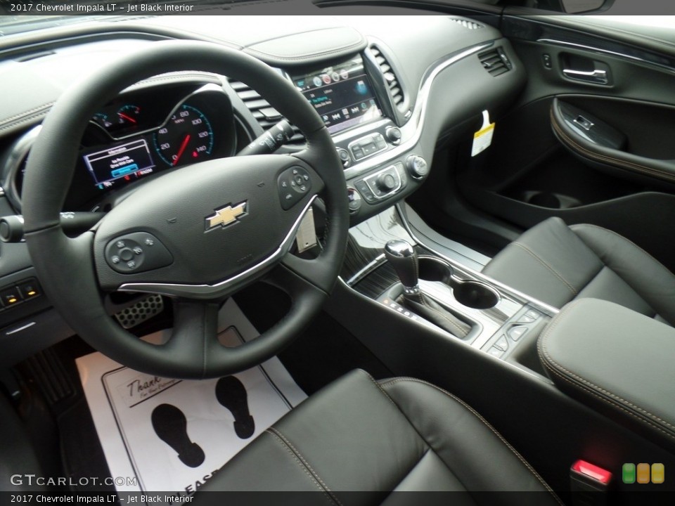 Jet Black Interior Front Seat for the 2017 Chevrolet Impala LT #117150515