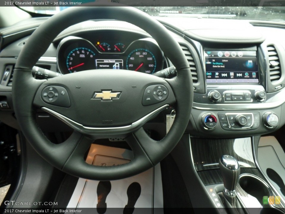 Jet Black Interior Dashboard for the 2017 Chevrolet Impala LT #117150534