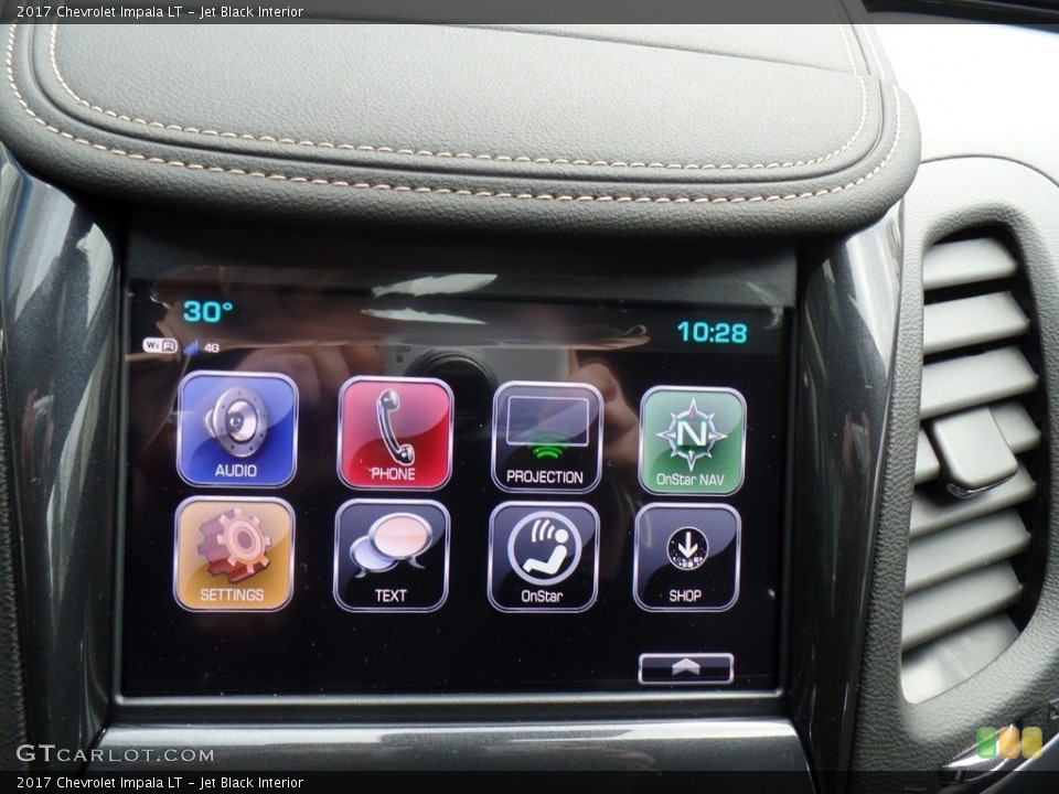 Jet Black Interior Controls for the 2017 Chevrolet Impala LT #117150689
