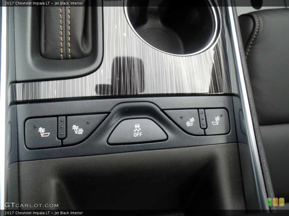 Jet Black Interior Controls for the 2017 Chevrolet Impala LT #117150854