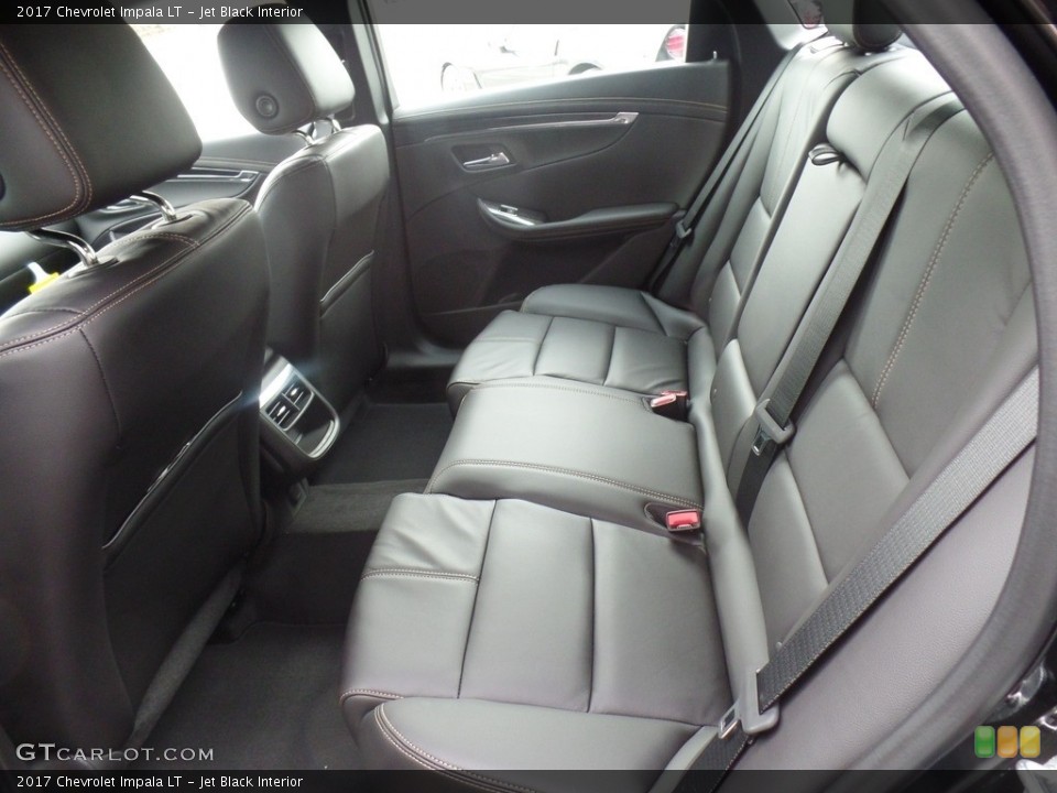 Jet Black Interior Rear Seat for the 2017 Chevrolet Impala LT #117150980