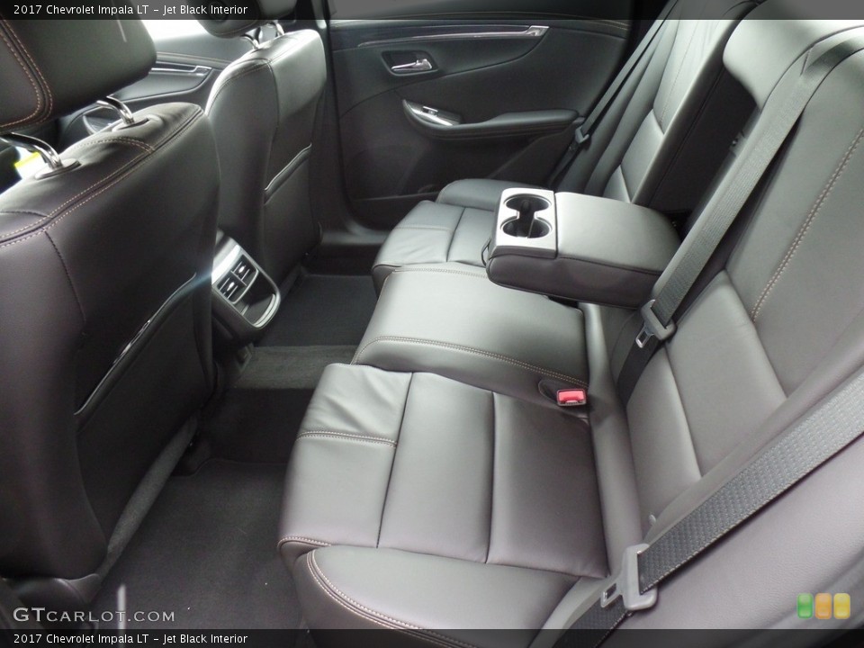 Jet Black Interior Rear Seat for the 2017 Chevrolet Impala LT #117150989
