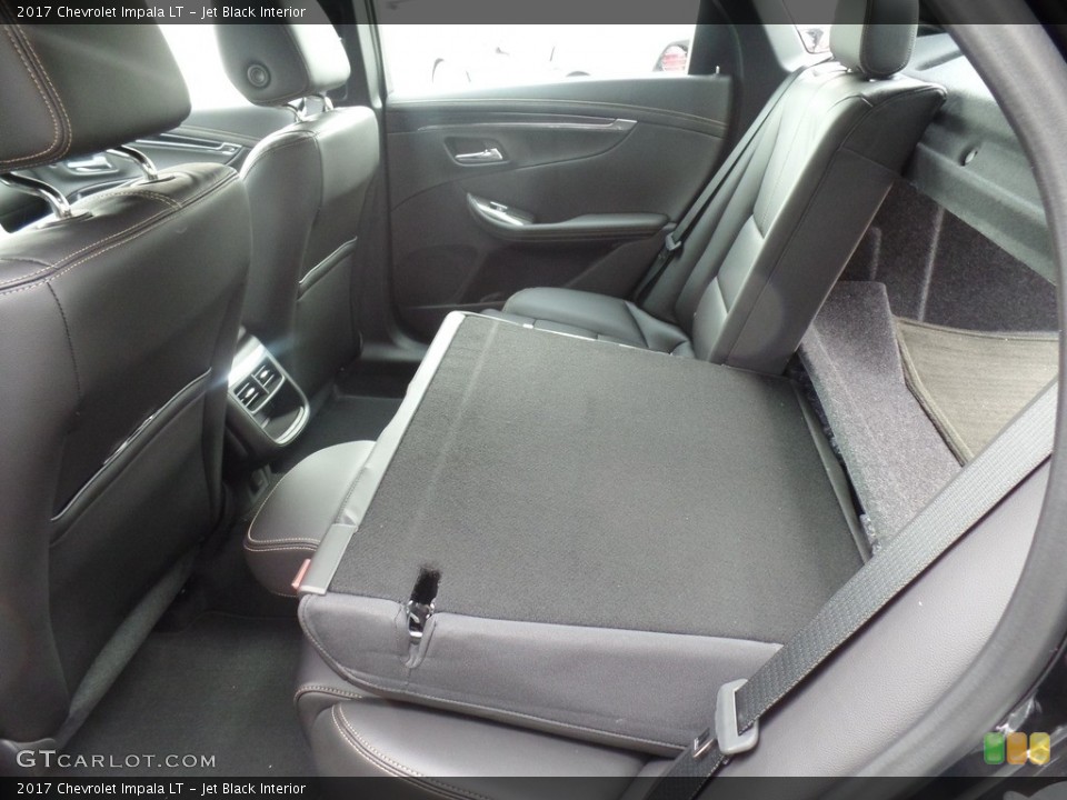Jet Black Interior Rear Seat for the 2017 Chevrolet Impala LT #117151007