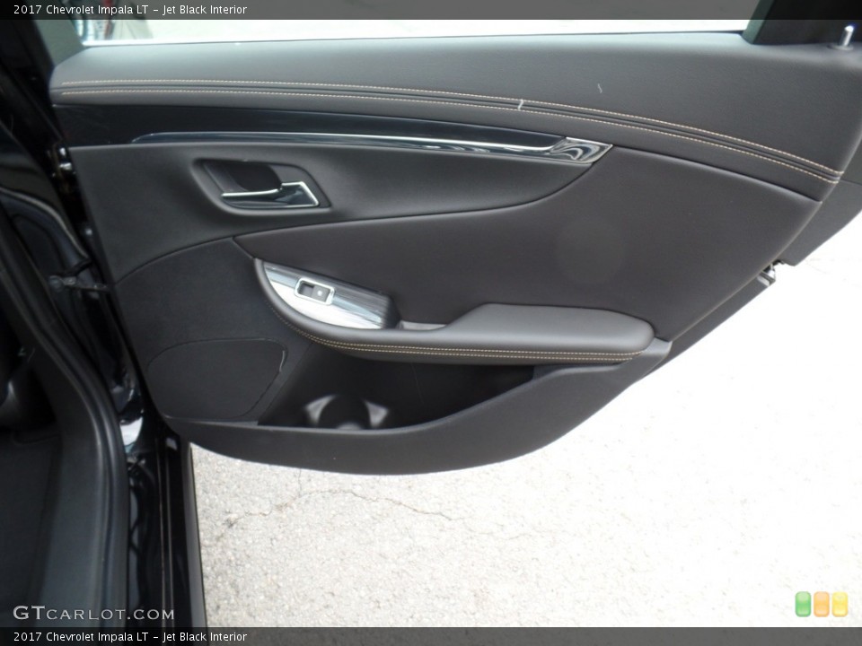 Jet Black Interior Door Panel for the 2017 Chevrolet Impala LT #117151121