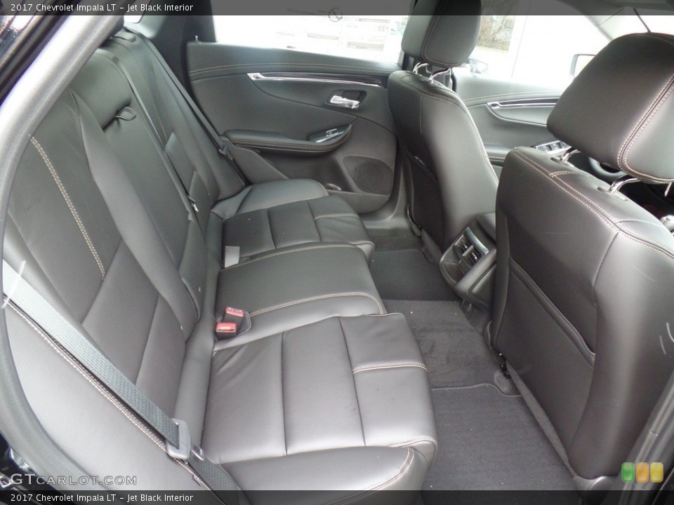 Jet Black Interior Rear Seat for the 2017 Chevrolet Impala LT #117151139