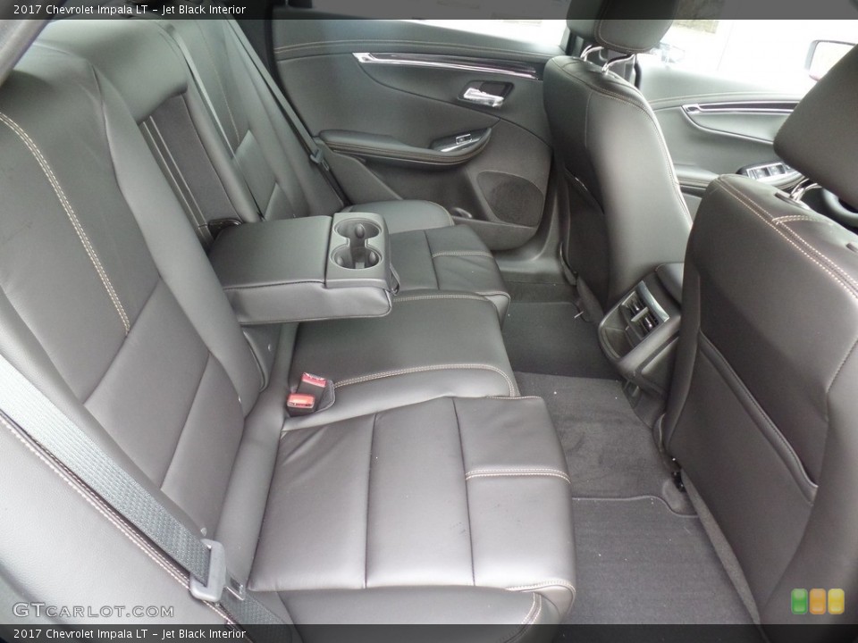 Jet Black Interior Rear Seat for the 2017 Chevrolet Impala LT #117151157