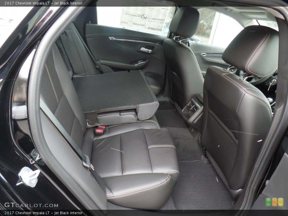 Jet Black Interior Rear Seat for the 2017 Chevrolet Impala LT #117151175