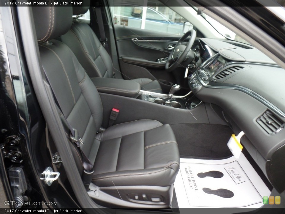 Jet Black Interior Front Seat for the 2017 Chevrolet Impala LT #117151256