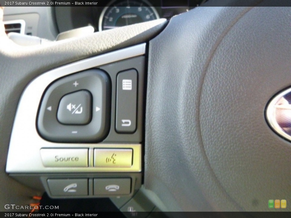 Black Interior Controls for the 2017 Subaru Crosstrek 2.0i Premium #117159886
