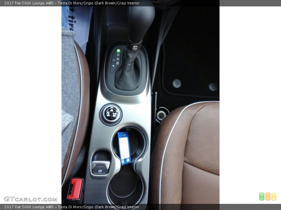 Testa Di Moro/Grigio (Dark Brown/Gray) Interior Transmission for the 2017 Fiat 500X Lounge AWD #117163213