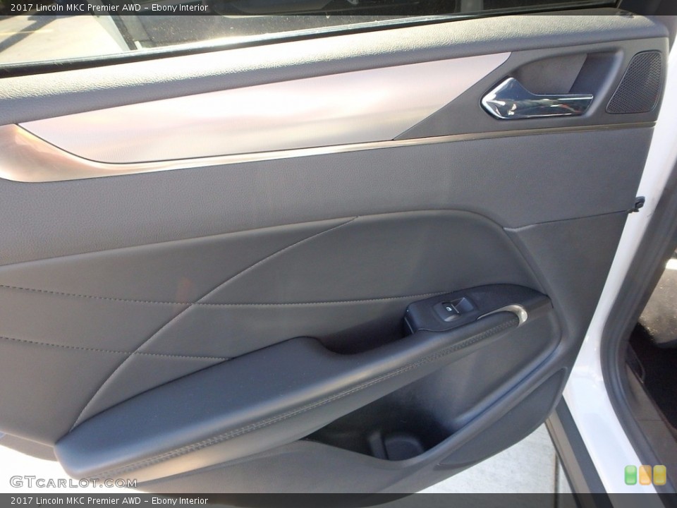 Ebony Interior Door Panel for the 2017 Lincoln MKC Premier AWD #117167686