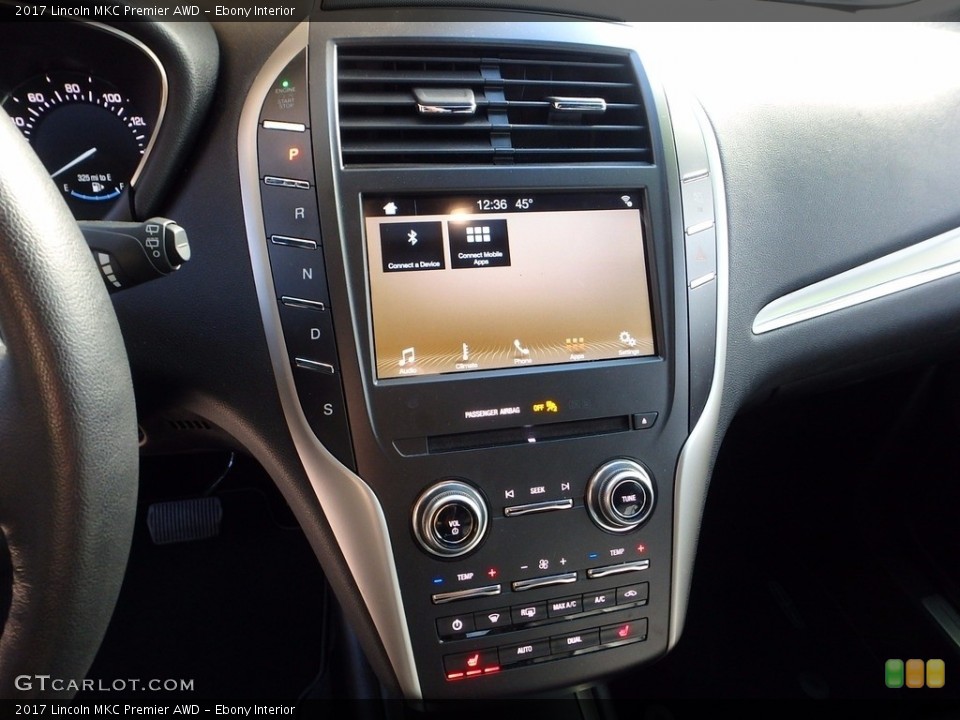 Ebony Interior Controls for the 2017 Lincoln MKC Premier AWD #117167770