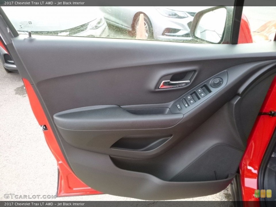 Jet Black Interior Door Panel for the 2017 Chevrolet Trax LT AWD #117177358