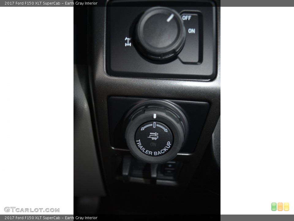 Earth Gray Interior Controls for the 2017 Ford F150 XLT SuperCab #117178651