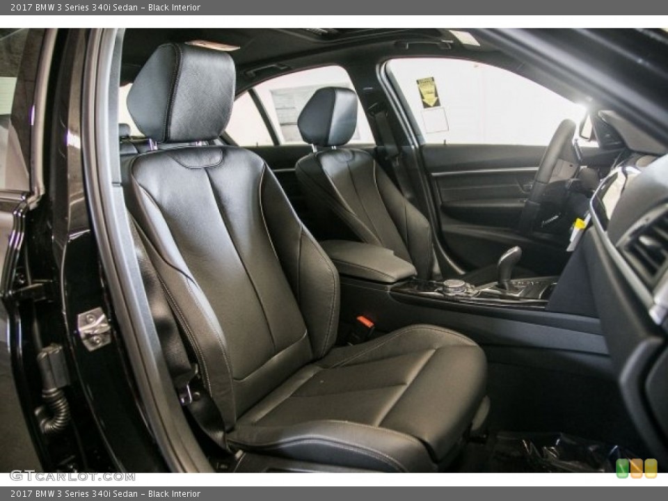 Black Interior Photo for the 2017 BMW 3 Series 340i Sedan #117181189