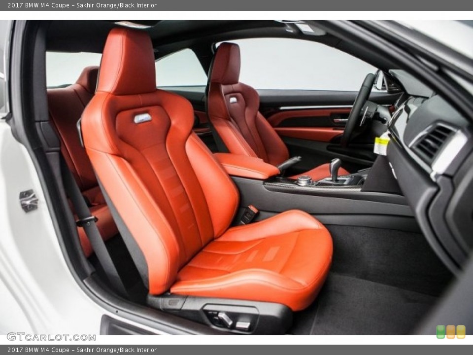 Sakhir Orange/Black Interior Photo for the 2017 BMW M4 Coupe #117183820