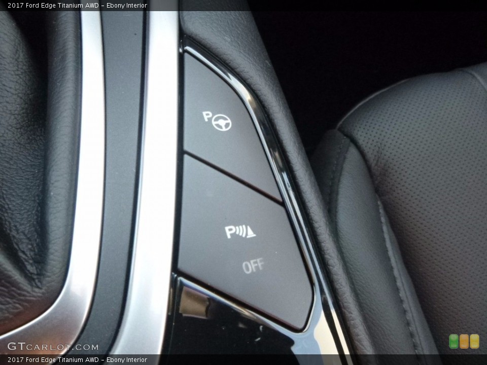 Ebony Interior Controls for the 2017 Ford Edge Titanium AWD #117189355