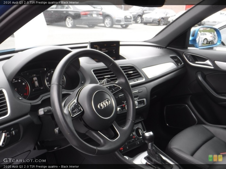Black Interior Dashboard for the 2016 Audi Q3 2.0 TSFI Prestige quattro #117194503