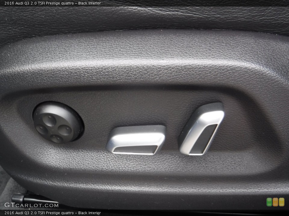 Black Interior Controls for the 2016 Audi Q3 2.0 TSFI Prestige quattro #117194536