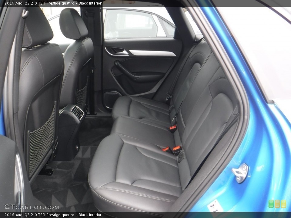 Black Interior Rear Seat for the 2016 Audi Q3 2.0 TSFI Prestige quattro #117194725