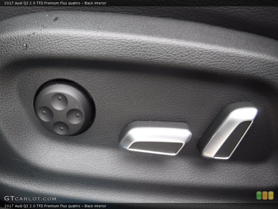 Black Interior Controls for the 2017 Audi Q3 2.0 TFSI Premium Plus quattro #117196489