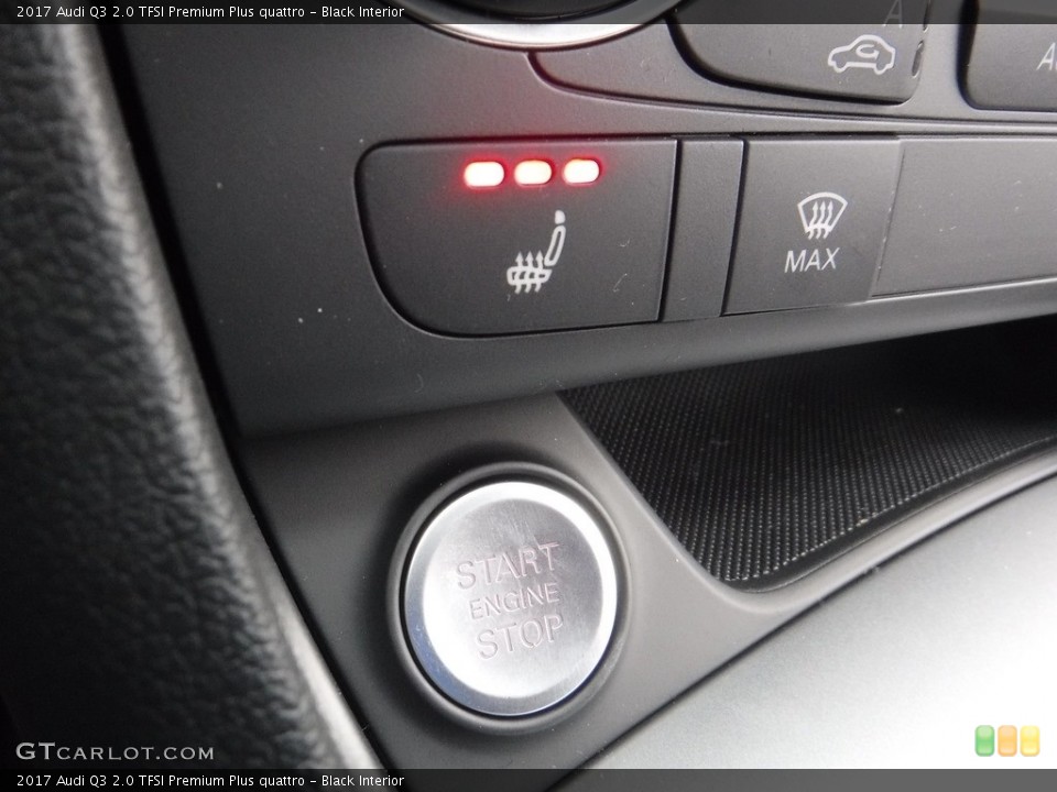 Black Interior Controls for the 2017 Audi Q3 2.0 TFSI Premium Plus quattro #117196579