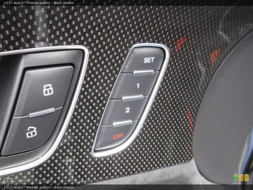 Black Interior Controls for the 2017 Audi S7 Prestige quattro #117197119