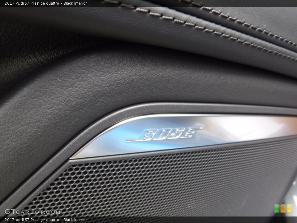 Black Interior Audio System for the 2017 Audi S7 Prestige quattro #117197128