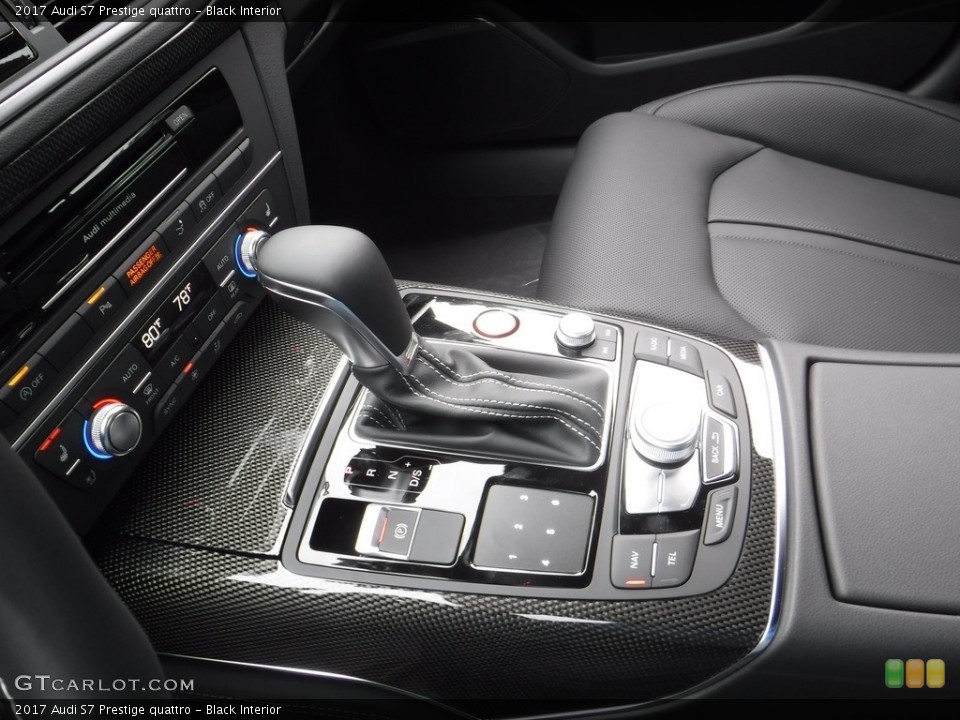 Black Interior Transmission for the 2017 Audi S7 Prestige quattro #117197206