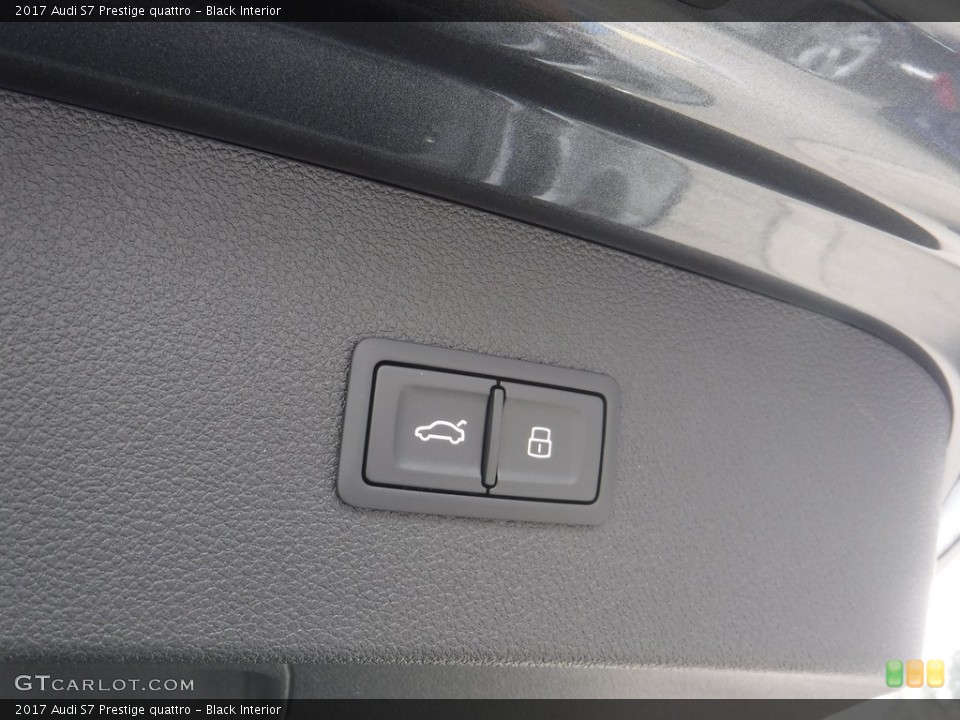 Black Interior Controls for the 2017 Audi S7 Prestige quattro #117197371