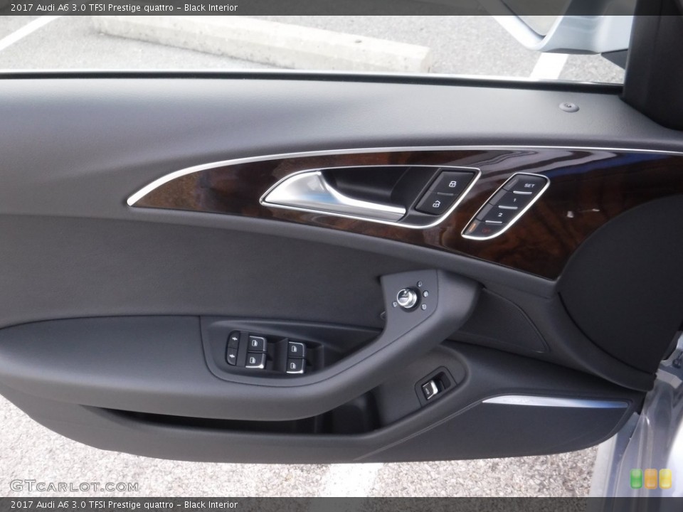 Black Interior Door Panel for the 2017 Audi A6 3.0 TFSI Prestige quattro #117197671