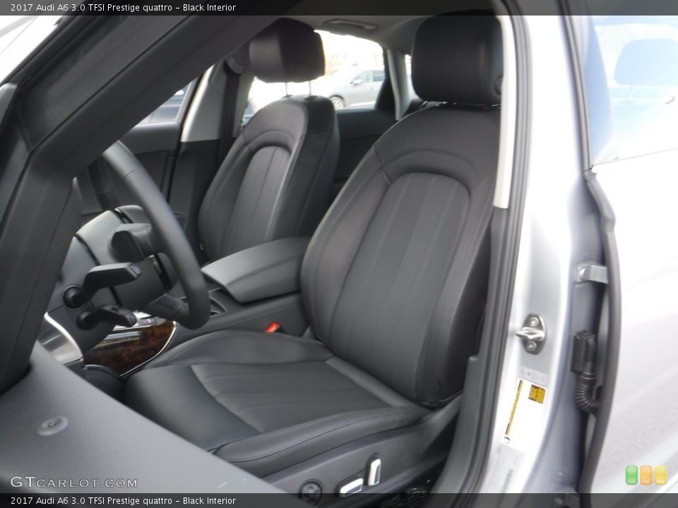 Black Interior Front Seat for the 2017 Audi A6 3.0 TFSI Prestige quattro #117197734