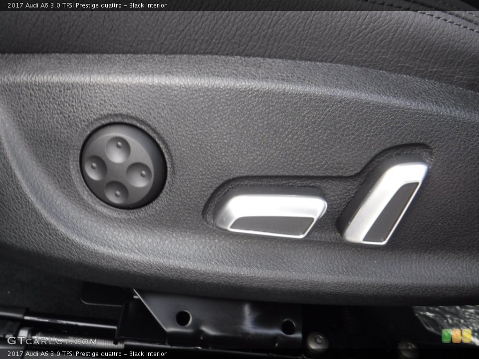 Black Interior Controls for the 2017 Audi A6 3.0 TFSI Prestige quattro #117197743
