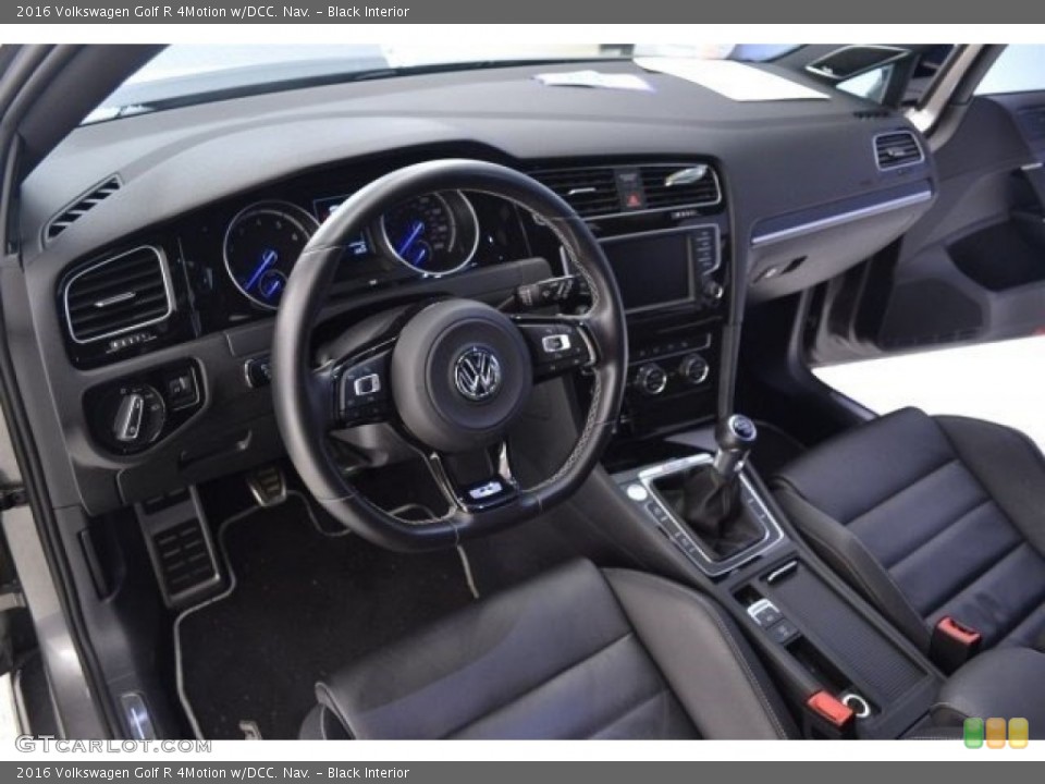 Black Interior Photo for the 2016 Volkswagen Golf R 4Motion w/DCC. Nav. #117197851
