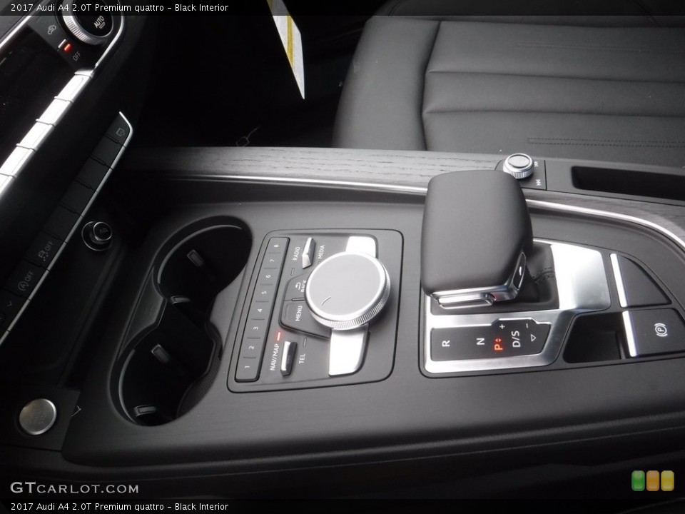 Black Interior Transmission for the 2017 Audi A4 2.0T Premium quattro #117198523