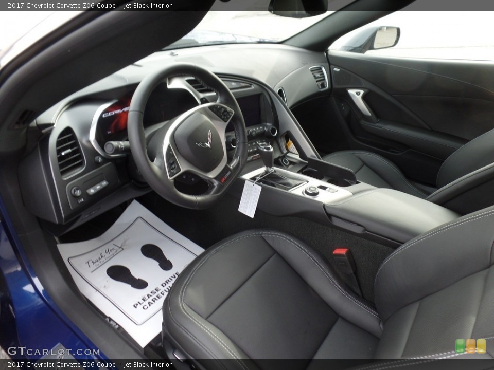 Jet Black Interior Photo for the 2017 Chevrolet Corvette Z06 Coupe #117198670